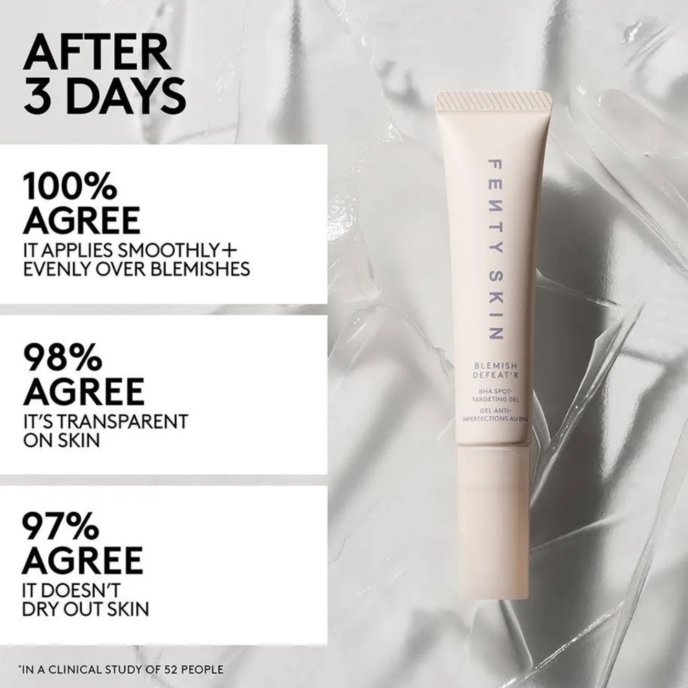 $25 Retail NIB Fenty Skin Blemish Defeat’r BHA Spot Targeting Gel - Picture 6 of 9